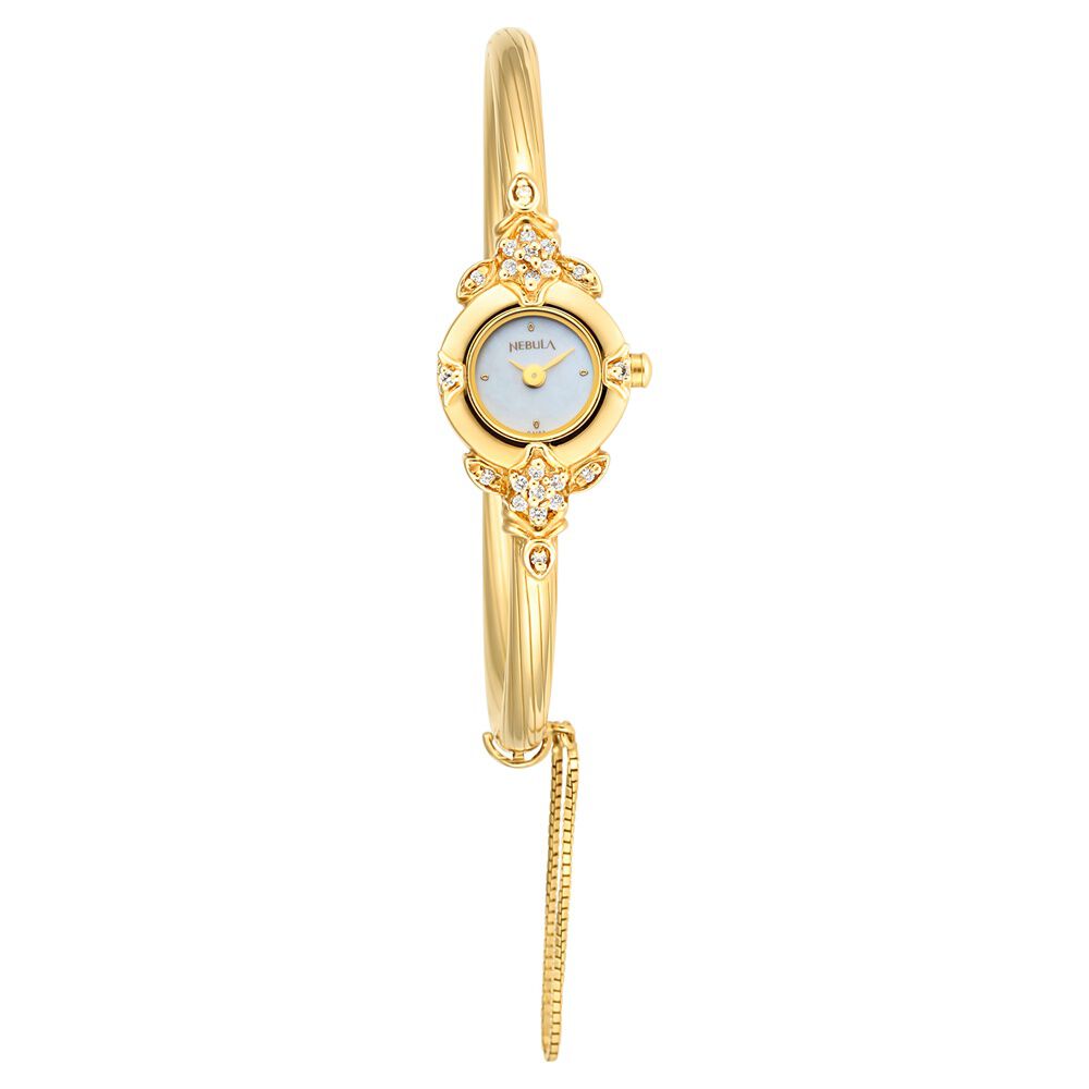 Timex Female Gold Analog Stainless Steel Watch | Timex – Just In Time