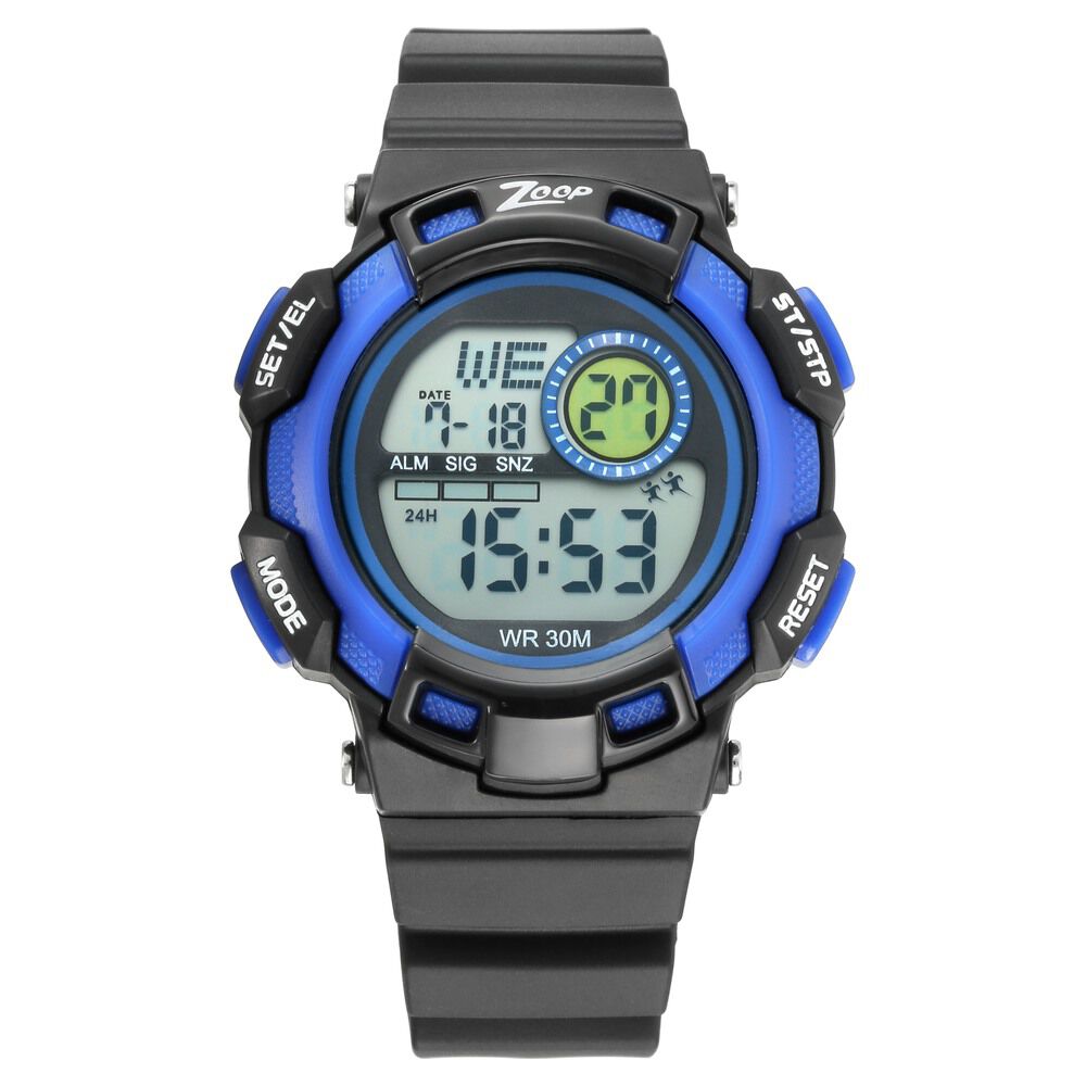 Buy Online Zoop By Titan Digital Dial PU Strap Watch for Kids - np16007pp01  | Titan
