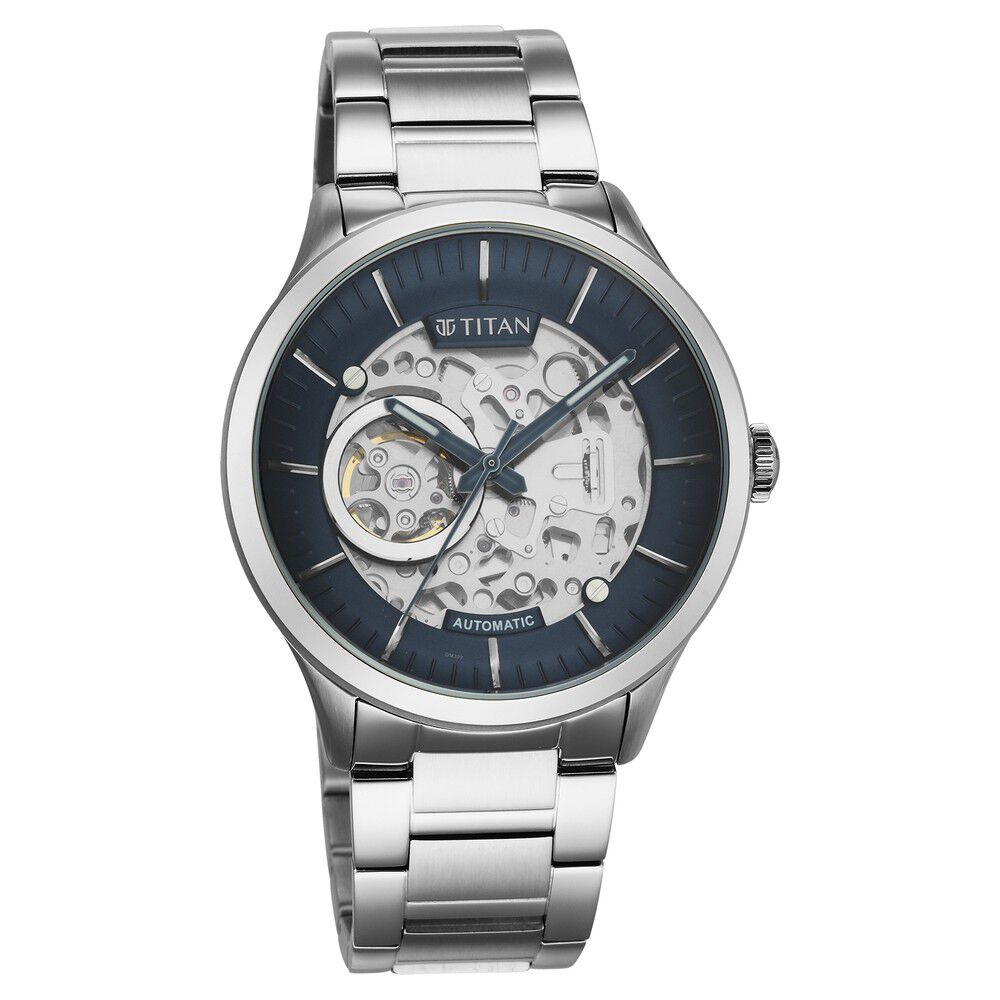 Timex Fashion Men's Silver Dial Round Case 3 Hands Function Watch -TW0