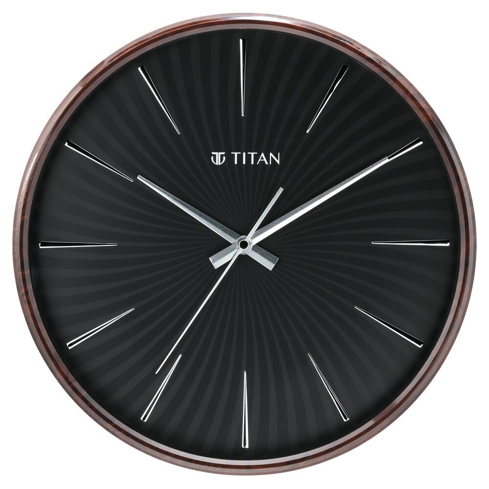 TITAN W0047PA02 Slim Wall Round Clock (Grey) in Warangal at best price by  World Of Titan - Justdial