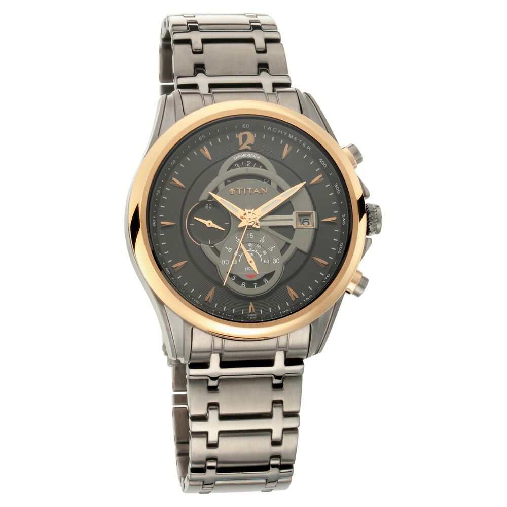 Nobel Royal Rose Gold & Black Dial Elegant Watch | Rumoe™