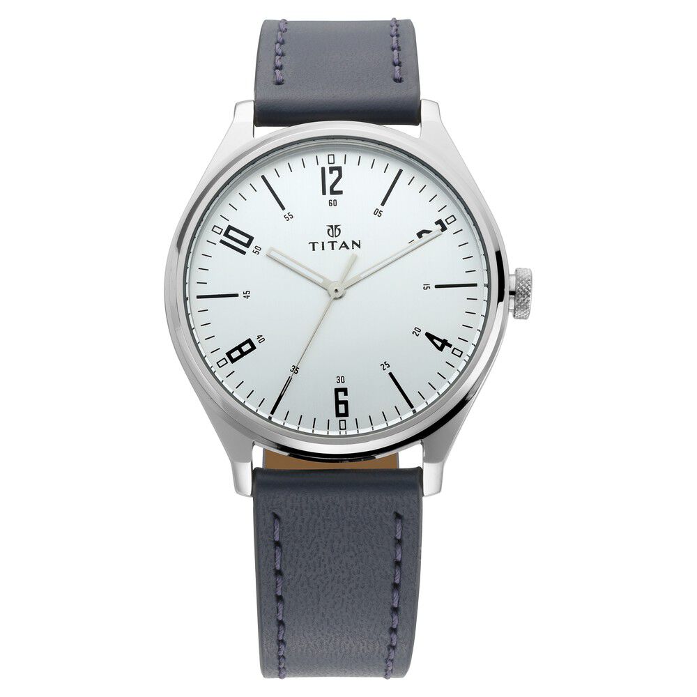 Silver Dial Silver Stainless Steel Strap Watch - Titan Corporate Gifting