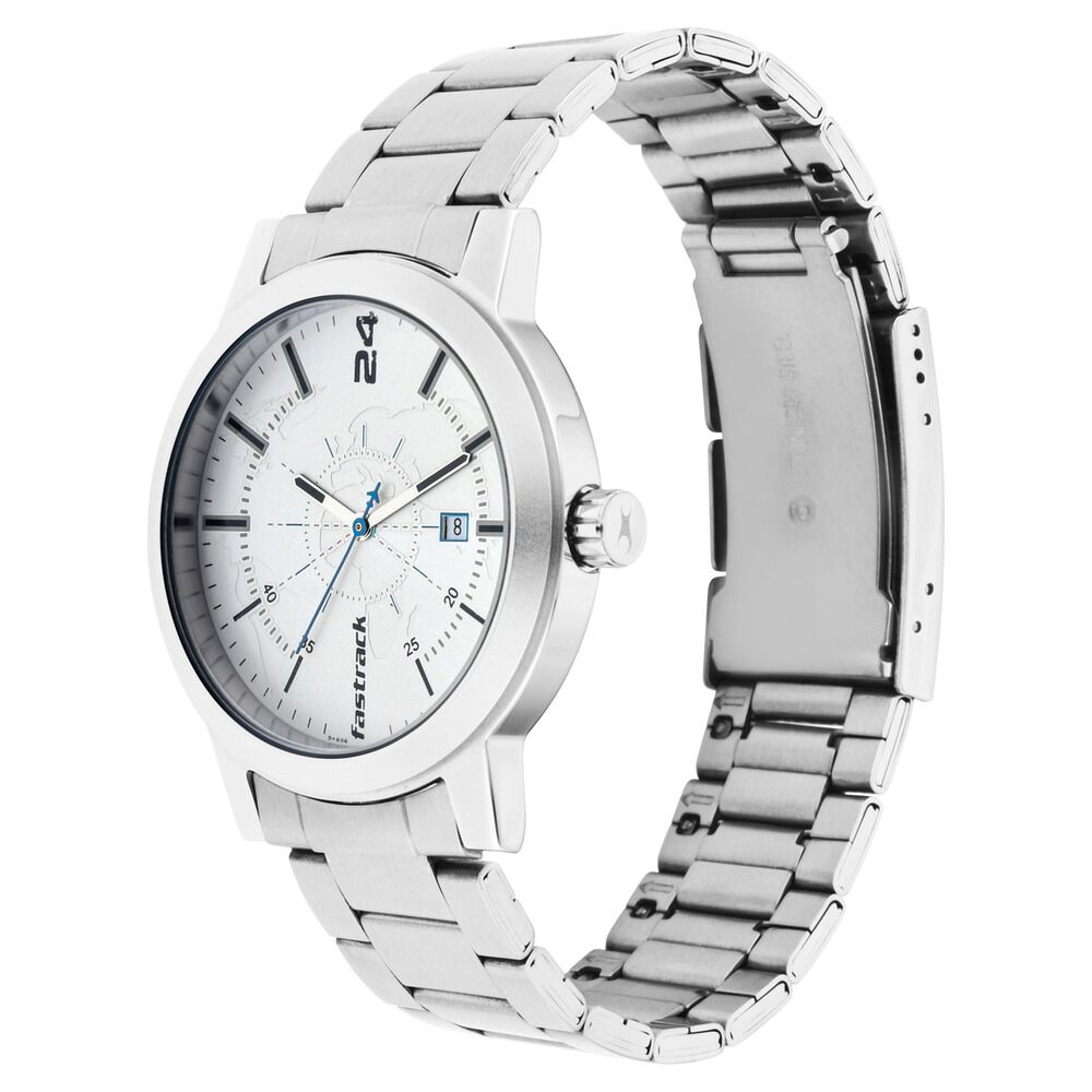 Fastrack Casual Analog White Dial Men's Watch  NM3114PP01/NN3114PP01/NP3114PP01