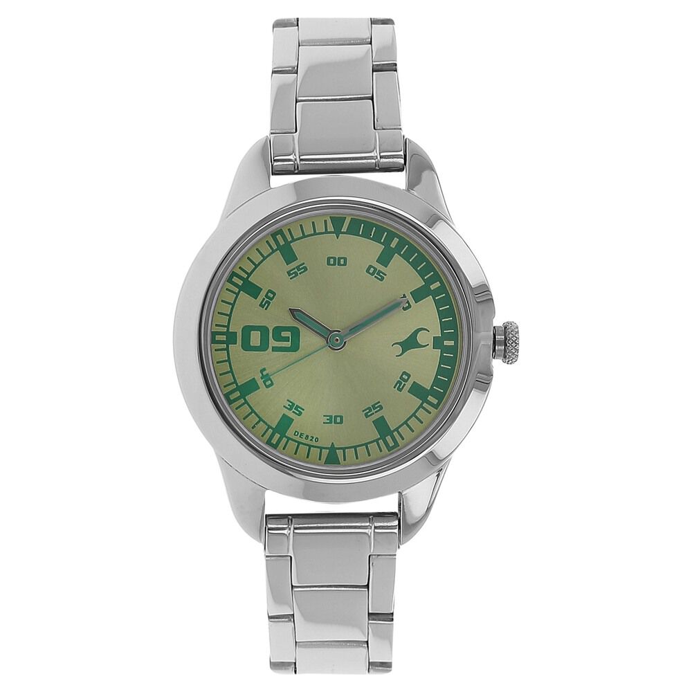 Buy Green Dial Round Analog Fastrack Watch for Women (YG005)