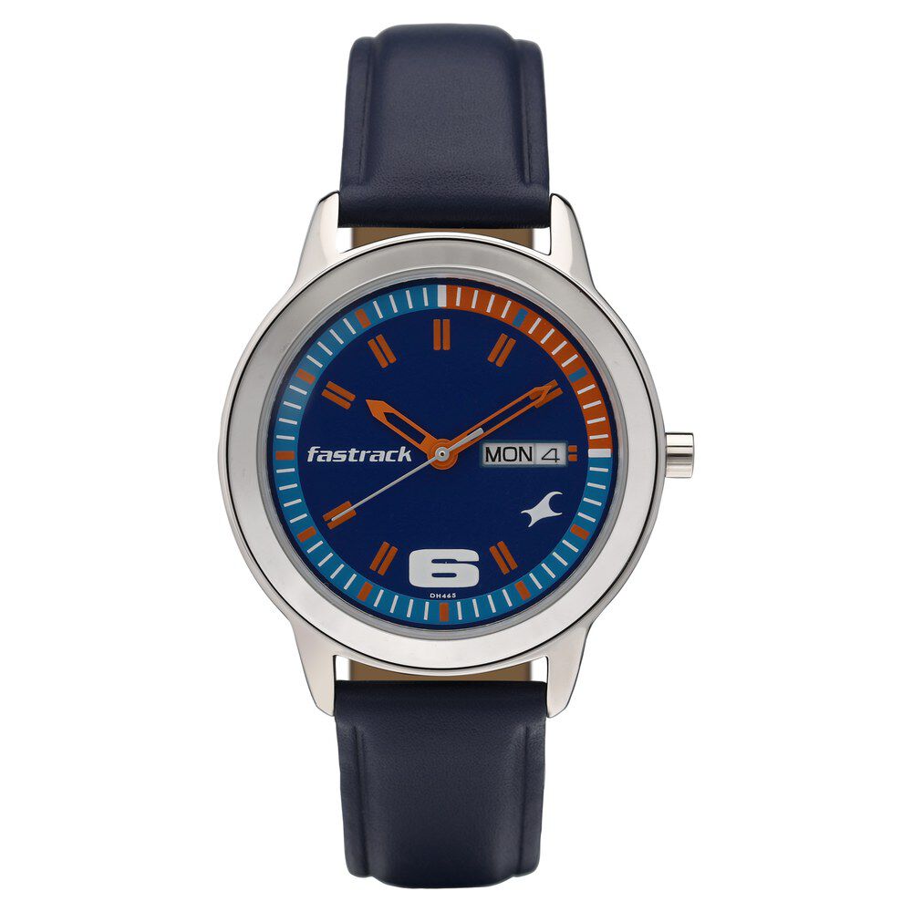 Fastrack Women Metal Blue Dial Analog Watch -Nr6265Qm01, Band Color-Blue :  Amazon.in: Watches