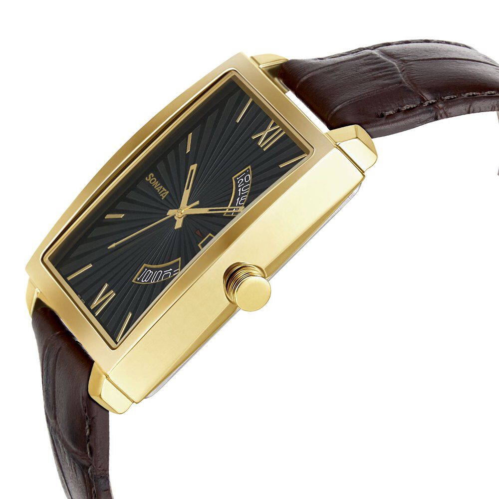 Sonata Watches - Matching a leather strap watch with... | Facebook