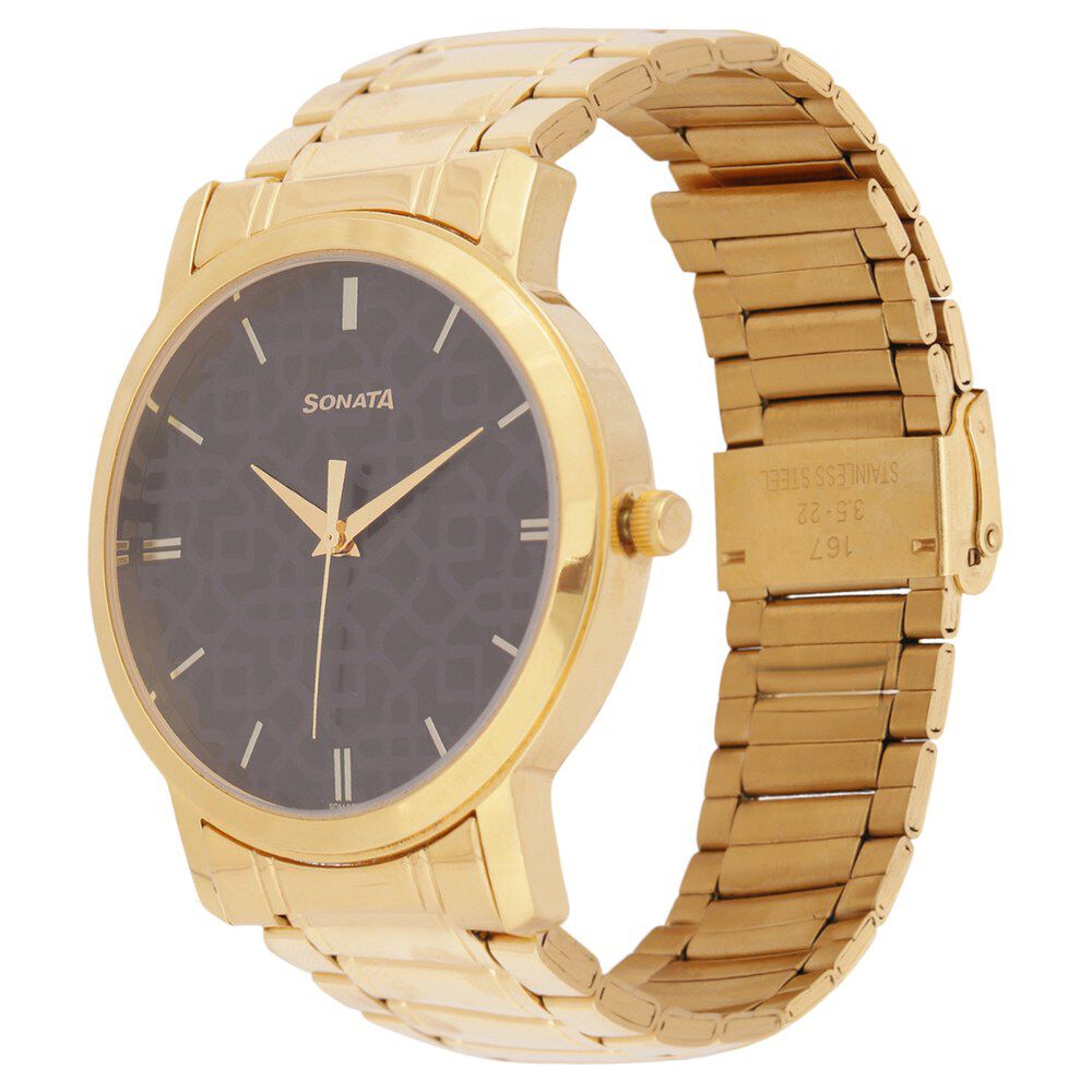 Sonata Nh7987sm04cj Men's Watch in Gwalior at best price by New Kamal Watch  - Justdial