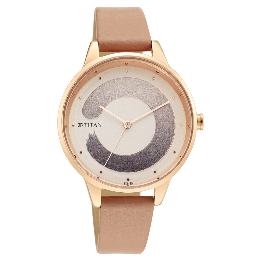 Buy Titan 95207Qd01 Purple Glitz Purple Dial Analog Watch for Women online