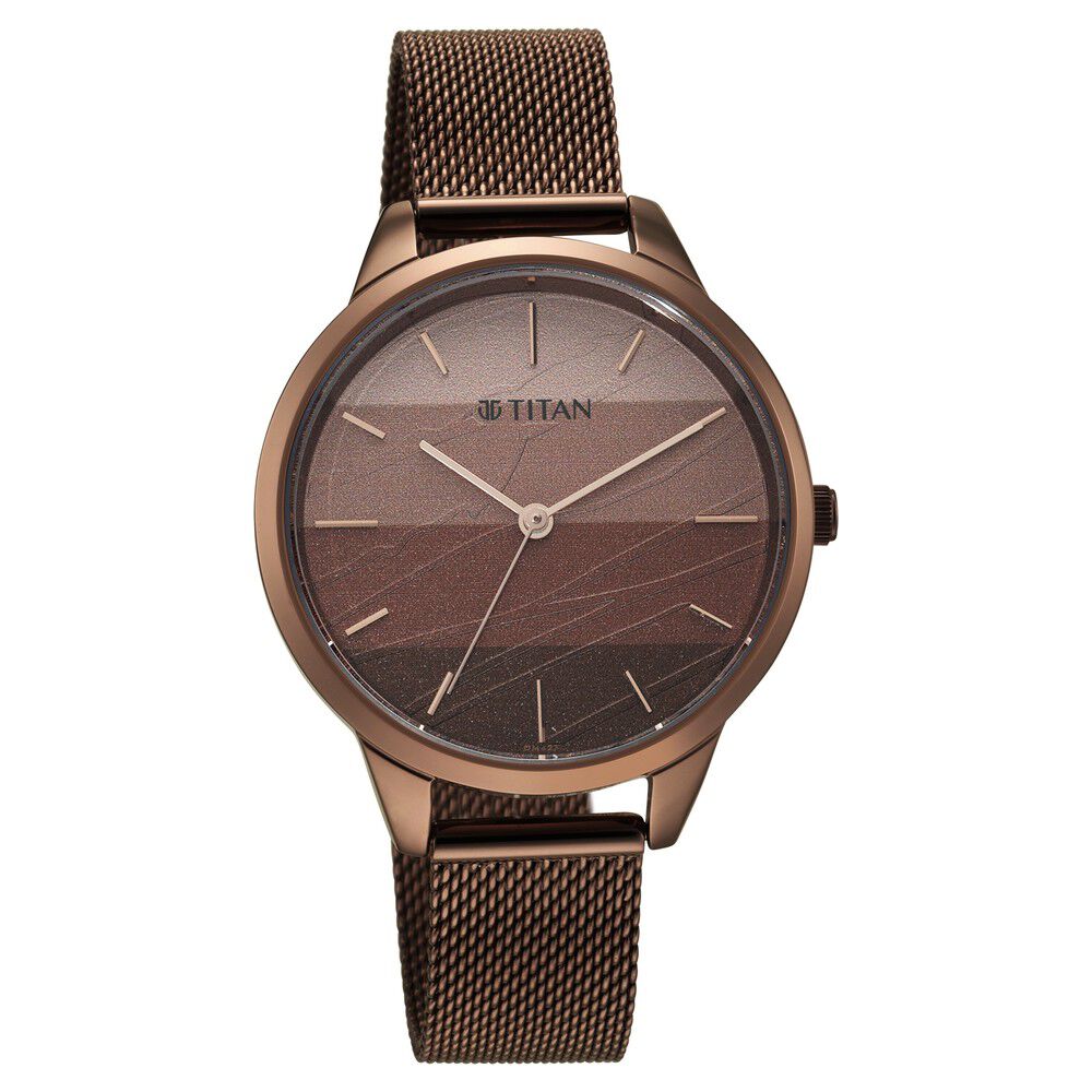 Titan Purple Glam Gold Analog Watch - For Women - Buy Titan Purple Glam  Gold Analog Watch - For Women 9743KM01E Online at Best Prices in India |  Flipkart.com