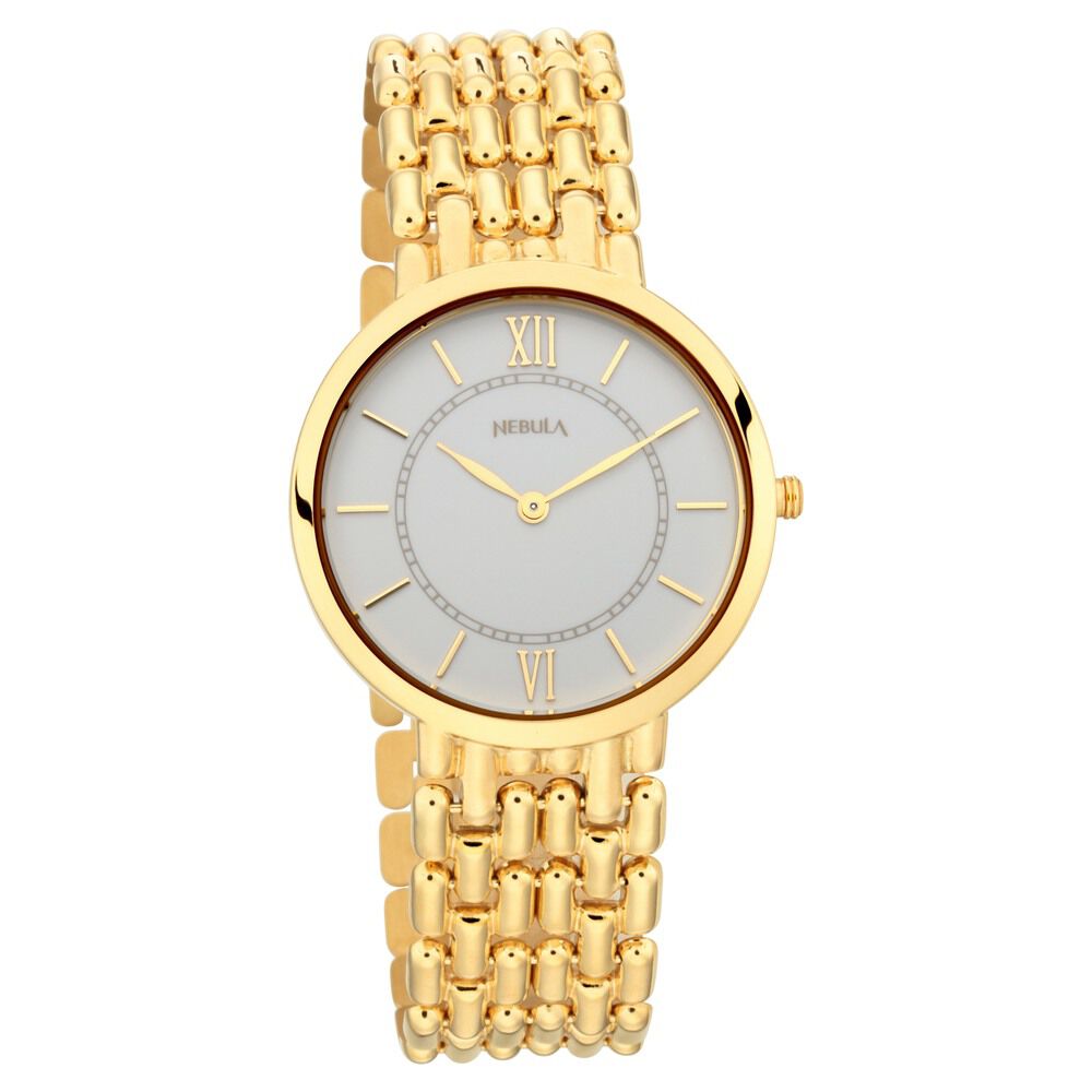 Buy Online Titan Lagan Brown Dial Analog Metal Strap Watch for Women -  nr2601wm04 | Titan