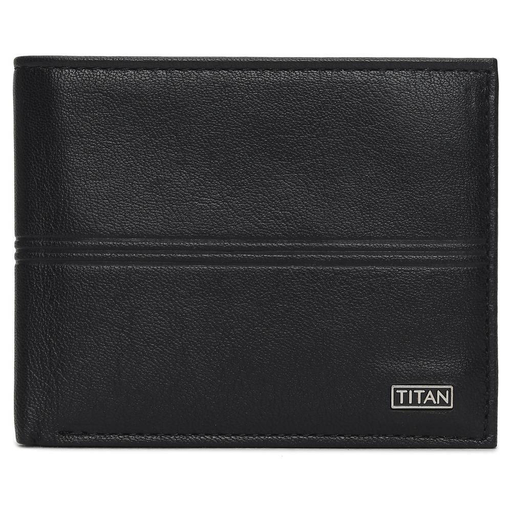 Buy Men Brown Genuine Leather Wallet Online - 713796 | Van Heusen