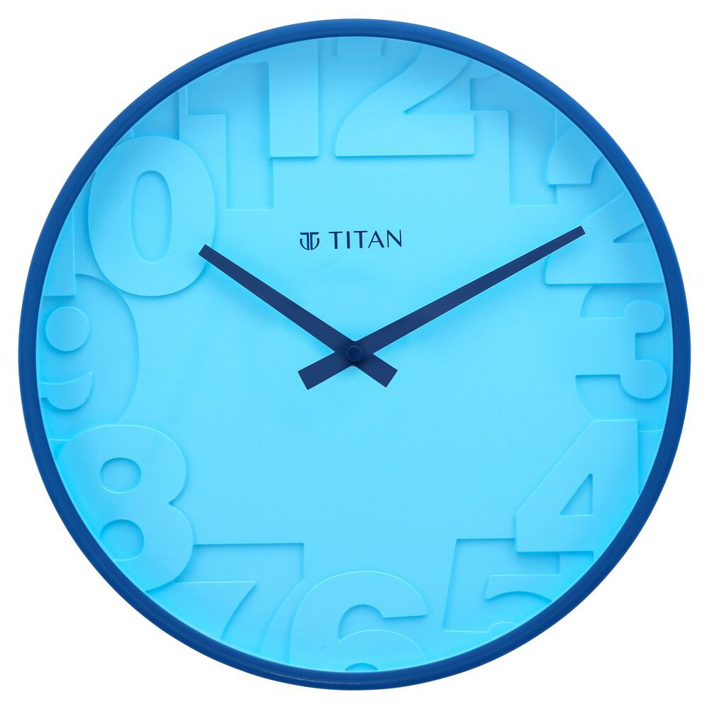 Titan Classic Brown Colour Wall Clock with Silent Sweep 34 x 34 cm (Medium)  : Amazon.in: Home & Kitchen
