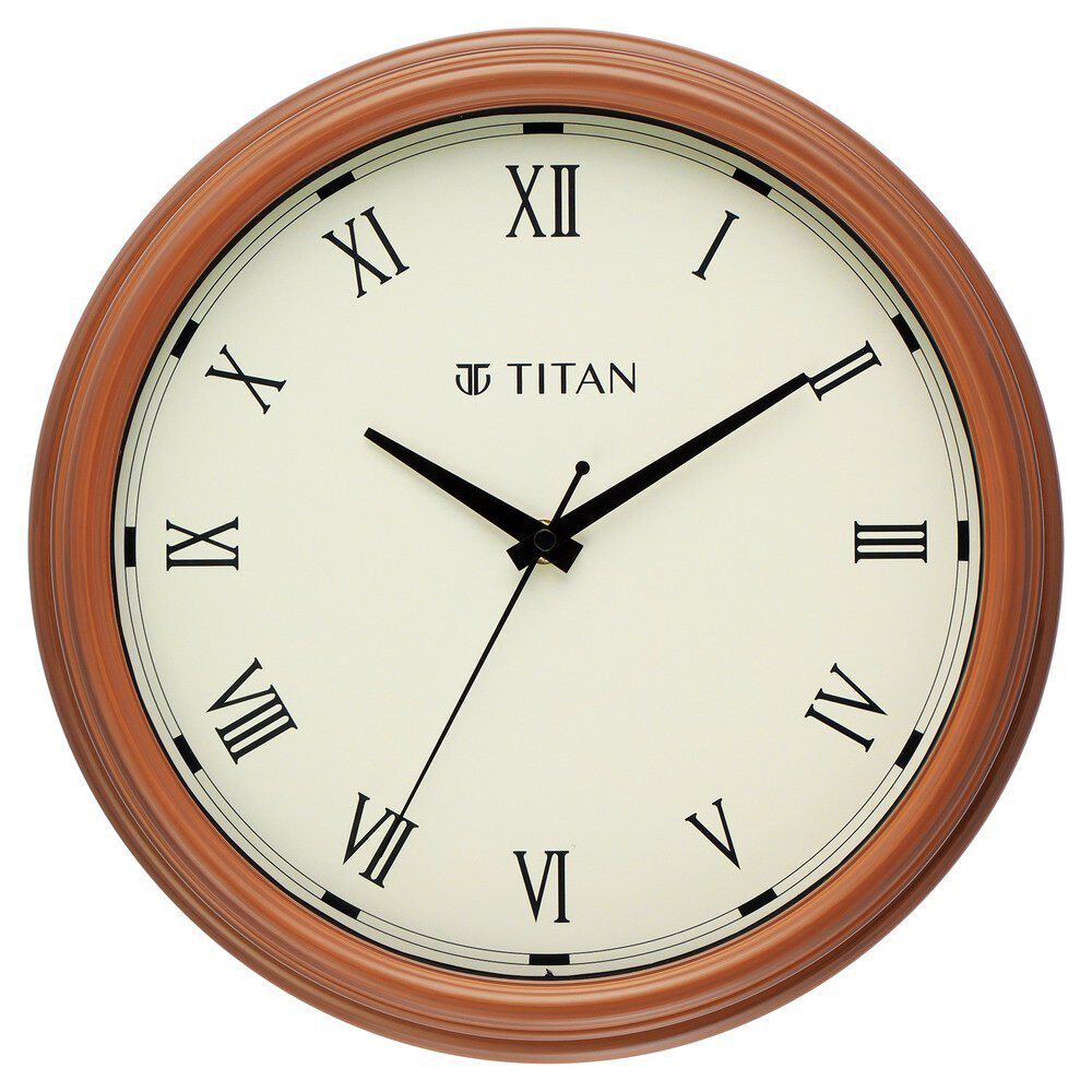 Titan Analog 30.8 cm X 30.8 cm Wall Clock Price in India - Buy Titan Analog  30.8 cm X 30.8 cm Wall Clock online at Flipkart.com