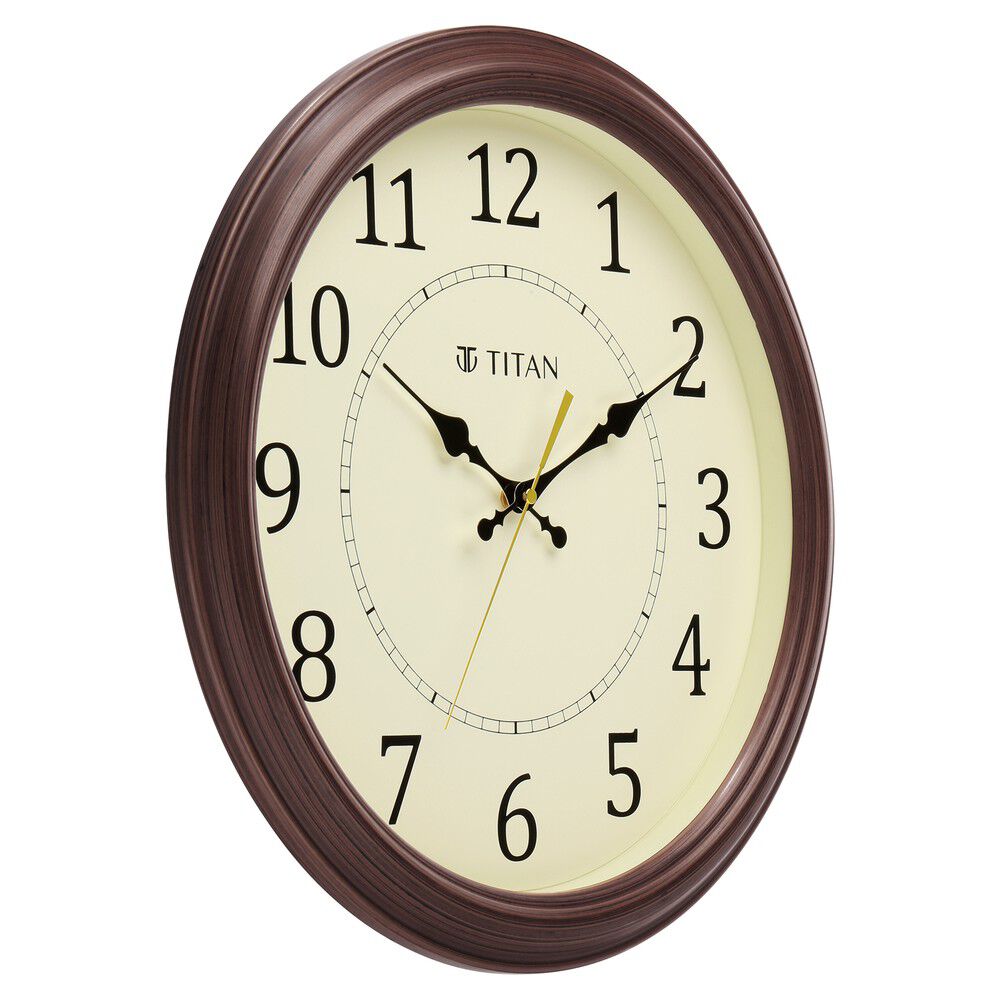 Titan Analog 30 cm X 30 cm Wall Clock | DesiDime