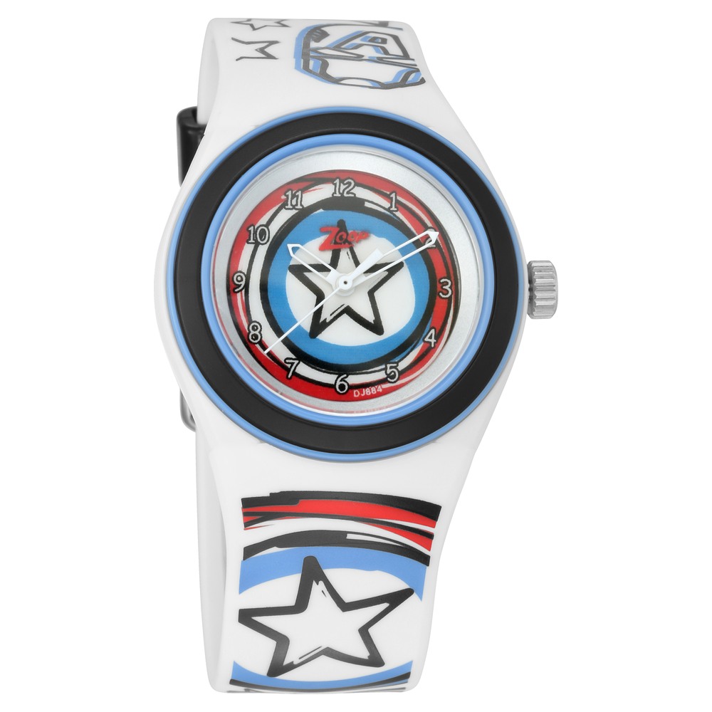 Buy Captain America Pocket Metal Watch Keychain Online in India