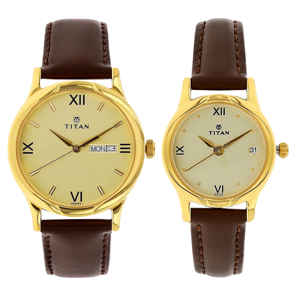 Titan Bandhan Blue Dial Multifunction Watches for Couple | TITAN WORLD |  Baropathar | Cuttack