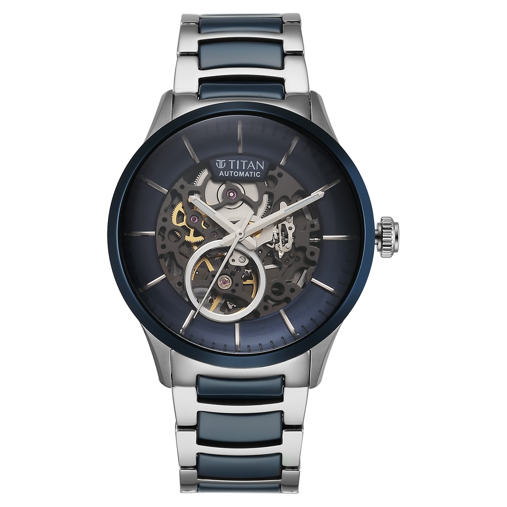 Buy Titan Men Black Analogue Watch 90036WL02J - Watches for Men 2203807 |  Myntra