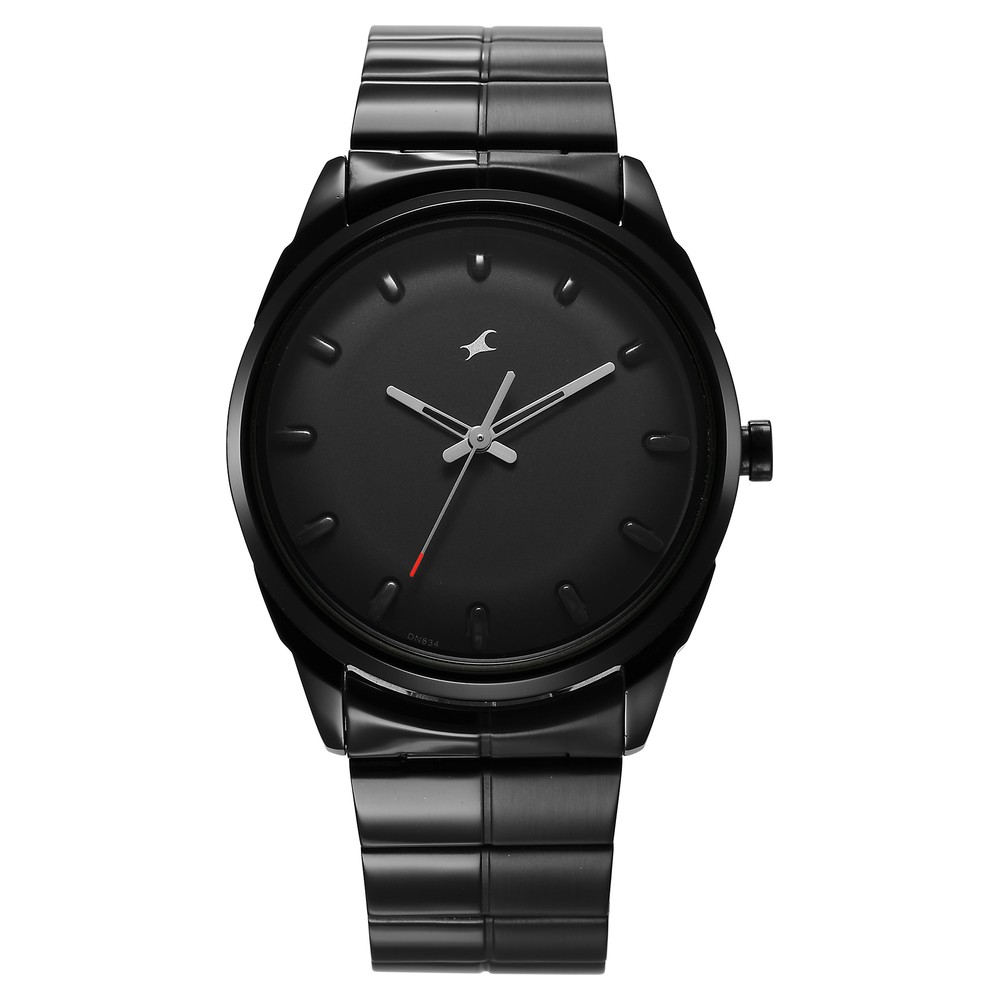 Buy FastRackMen's Casual Wrist Watch with Analog Function, Quartz Mineral  Glass, Water Resistant with Silver Metal Strap/Leather Strap Online at  desertcartINDIA