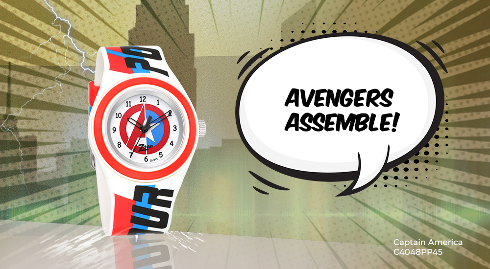 Zoop captain shop america watch