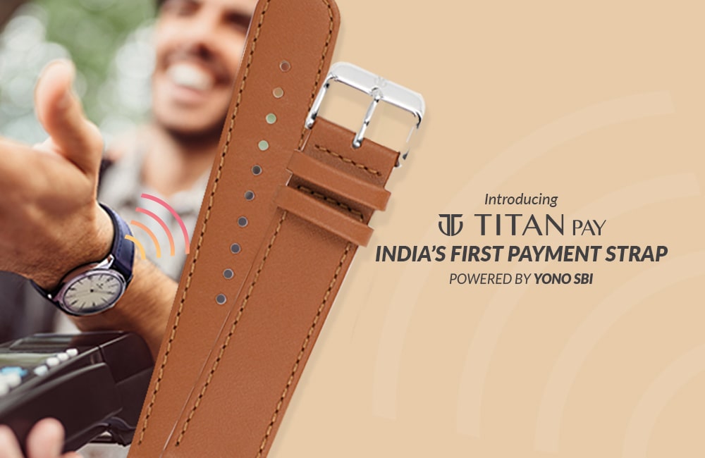 Buy Online Titan Pay India s First Payment Strap 22mm