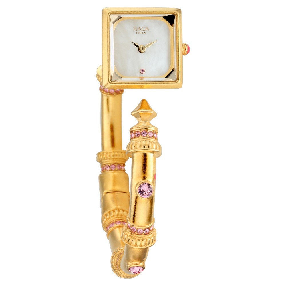 Buy Online Titan Raga X Masaba Mother of Pearl Dial Women Watch With Metal  Strap - nm95089ym01 | Titan India | Gold watches women, Watches, Womens  watches