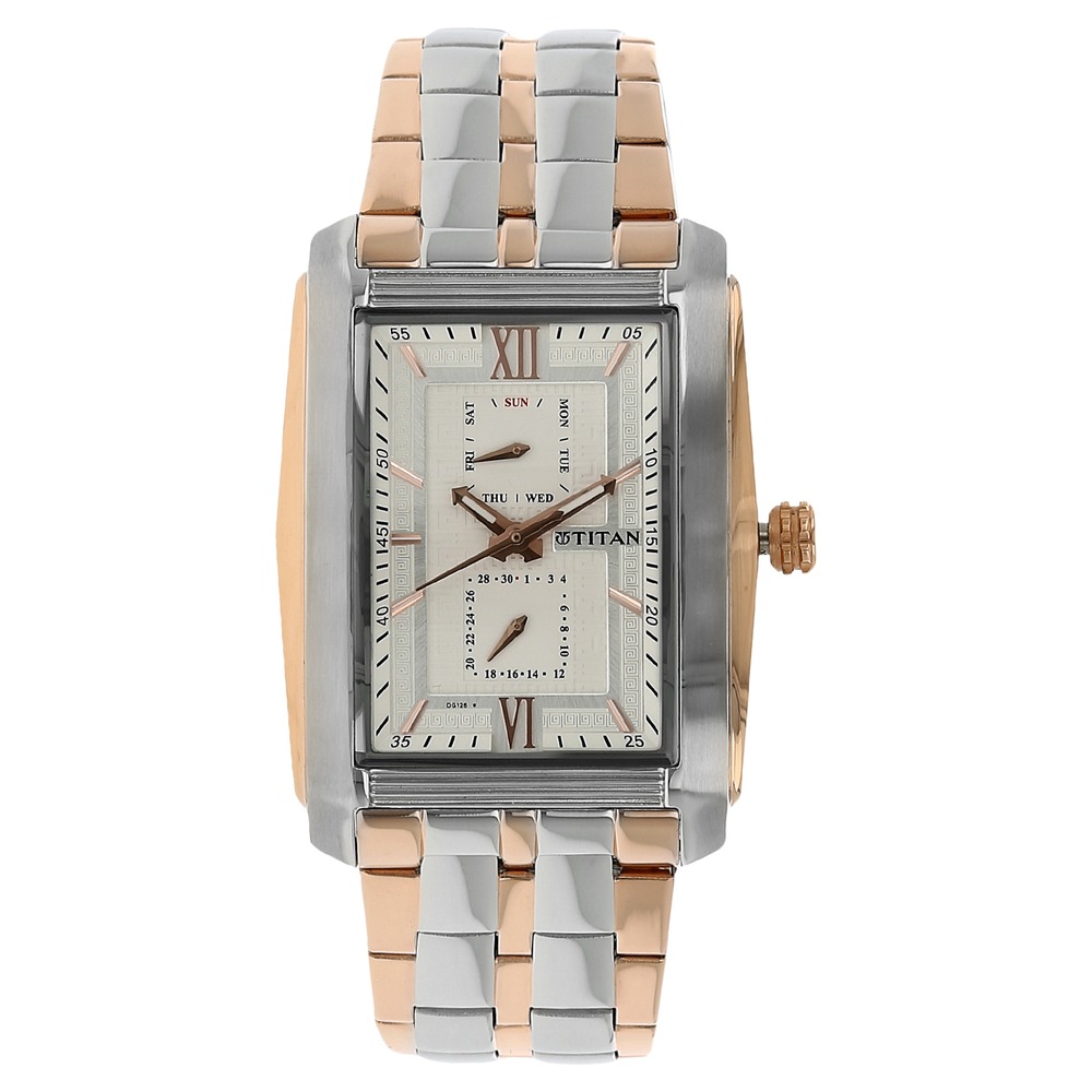 Titan Silver Dial Multifunction Watch for Couple | TITAN WORLD | Ram Bagh  Layout | Nagpur