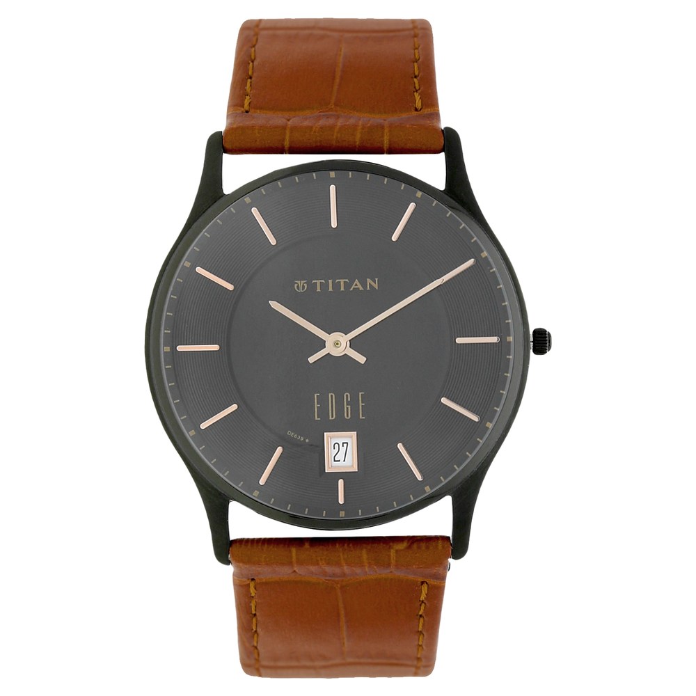 Buy Online Titan Quartz Multifunction Brown Dial Stainless Steel Strap watch  for Men - nr1753qm01 | Titan