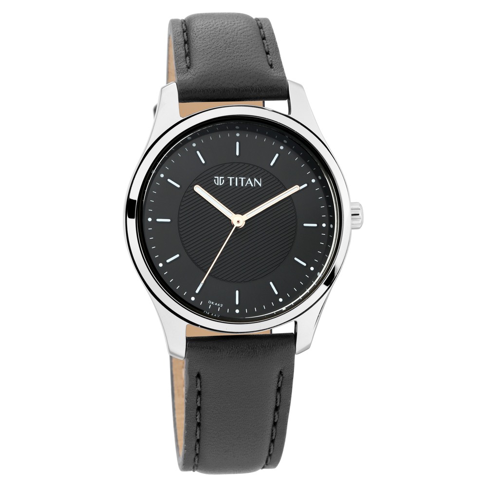 Titan Analog Black Dial Men's Watch-1828QL04 | Watches for men, Watches, Men