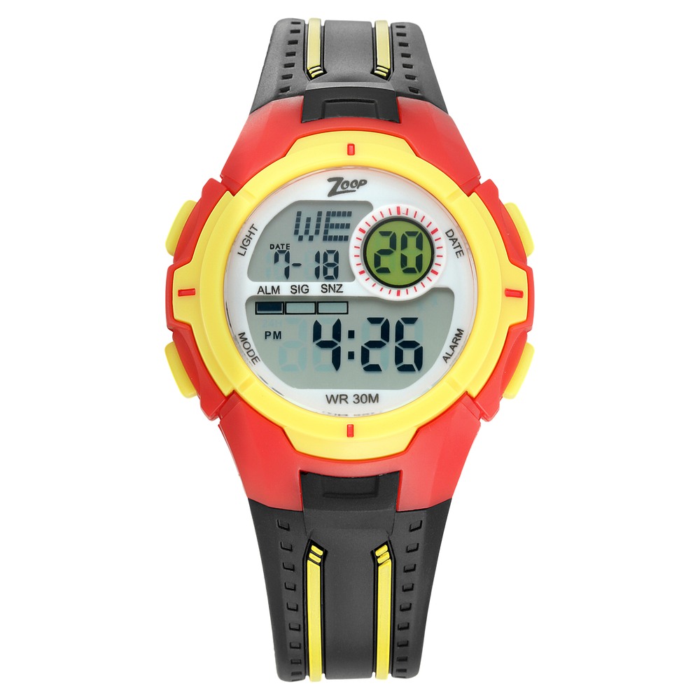 Buy Online Zoop Marvel Digital Dial Polyurethane Strap with Captain Marvel  Character Watch for Kids - 16025pp04_p | Titan