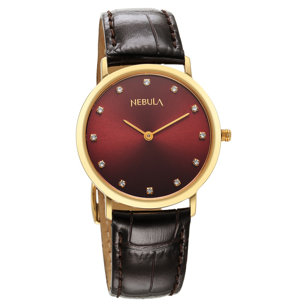 Buy Online Titan Nebula Quartz Analog 18 Karat Solid Gold Watch