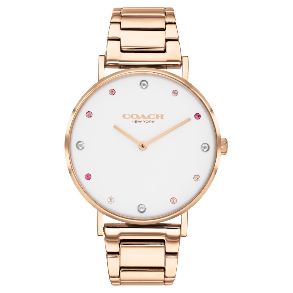 Buy Coach Delancey Gold Dial Rose Gold-tone Ladies Watch 14502811 - Coach -  Watches Online at desertcartINDIA
