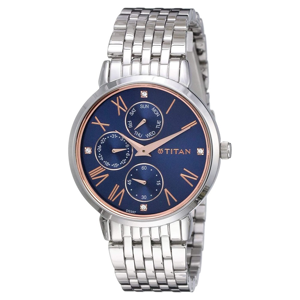 Titan Neo Analog Blue Dial Men's Watch wristwatches | eBay