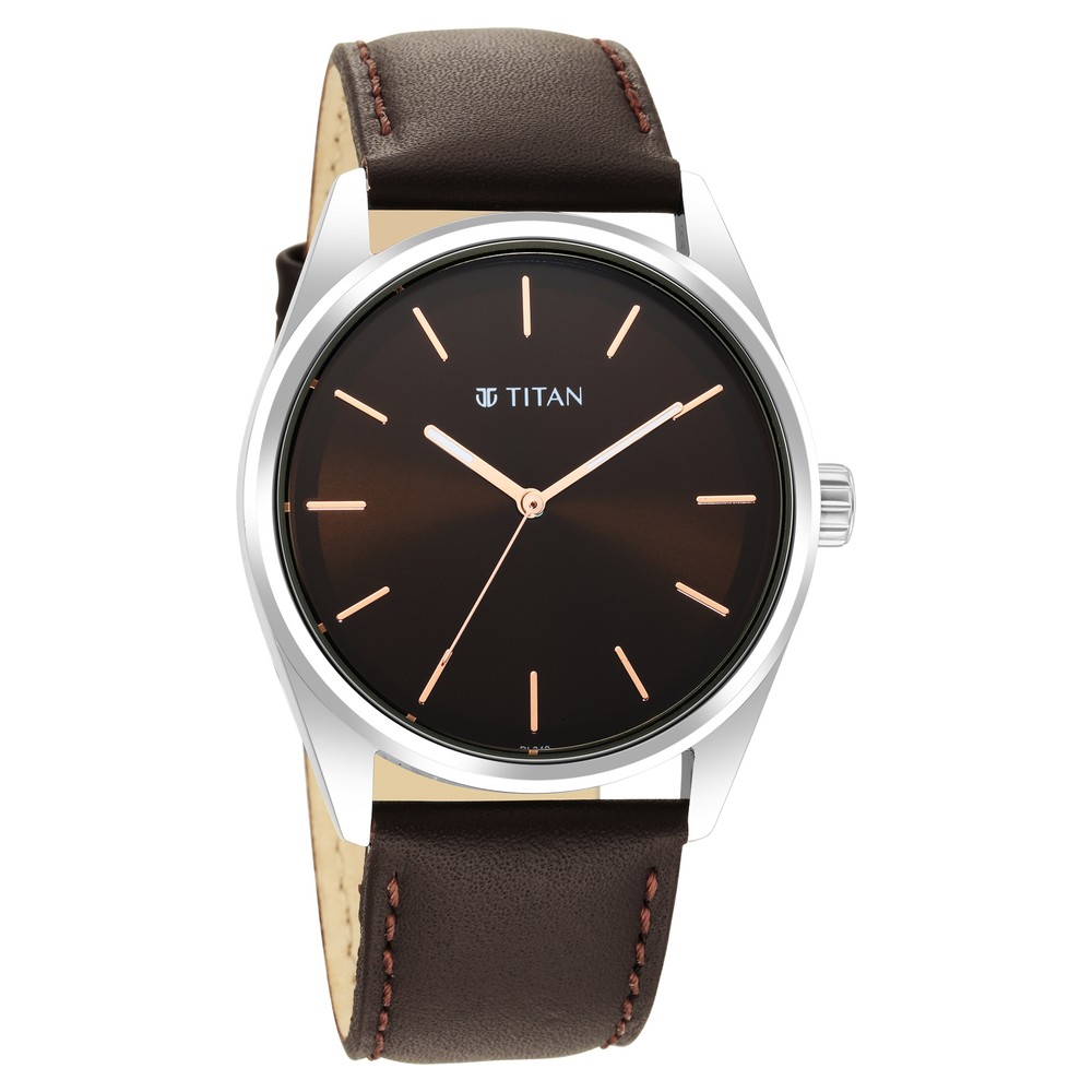 classy titan workwear womens watch blue dial leather strap Delivery in Pune  - PuneOnlineFlorists
