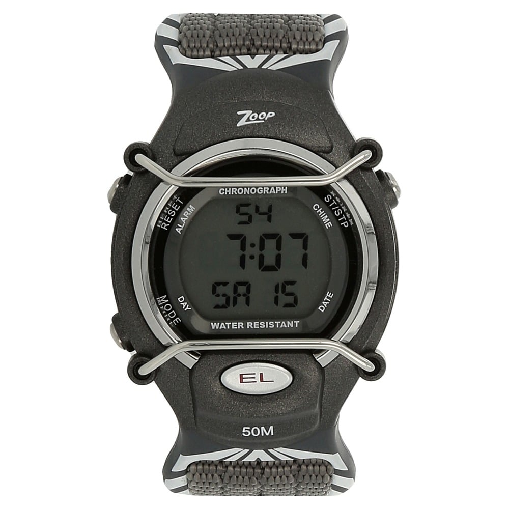 Buy Online Zoop By Titan Digital Dial Nylon Strap Watch for Kids nrc3001pv04 Titan