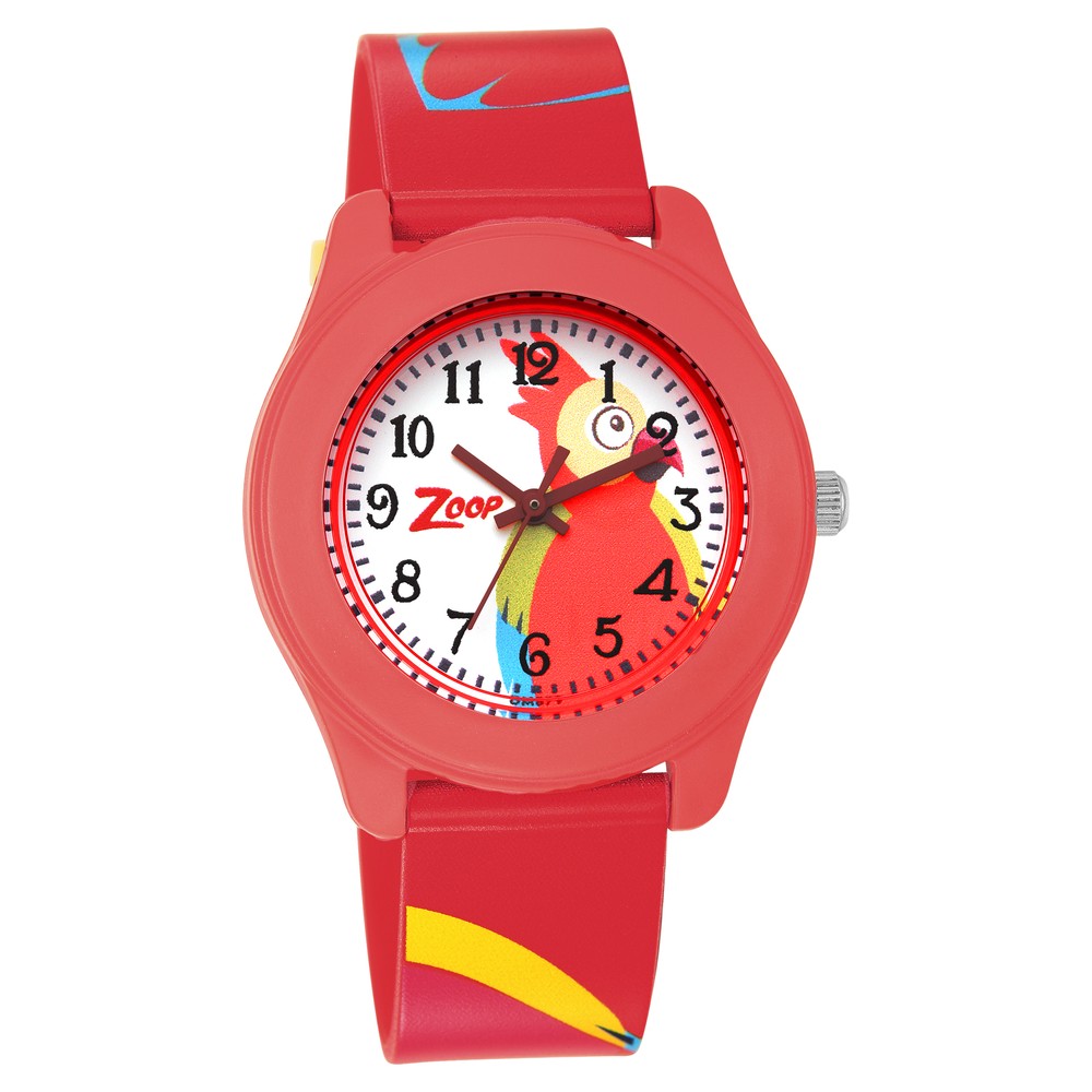 Buy Online Zoop By Titan Quartz Analog White Dial PU Strap Watch for Kids -  nr26014pp02 | Titan