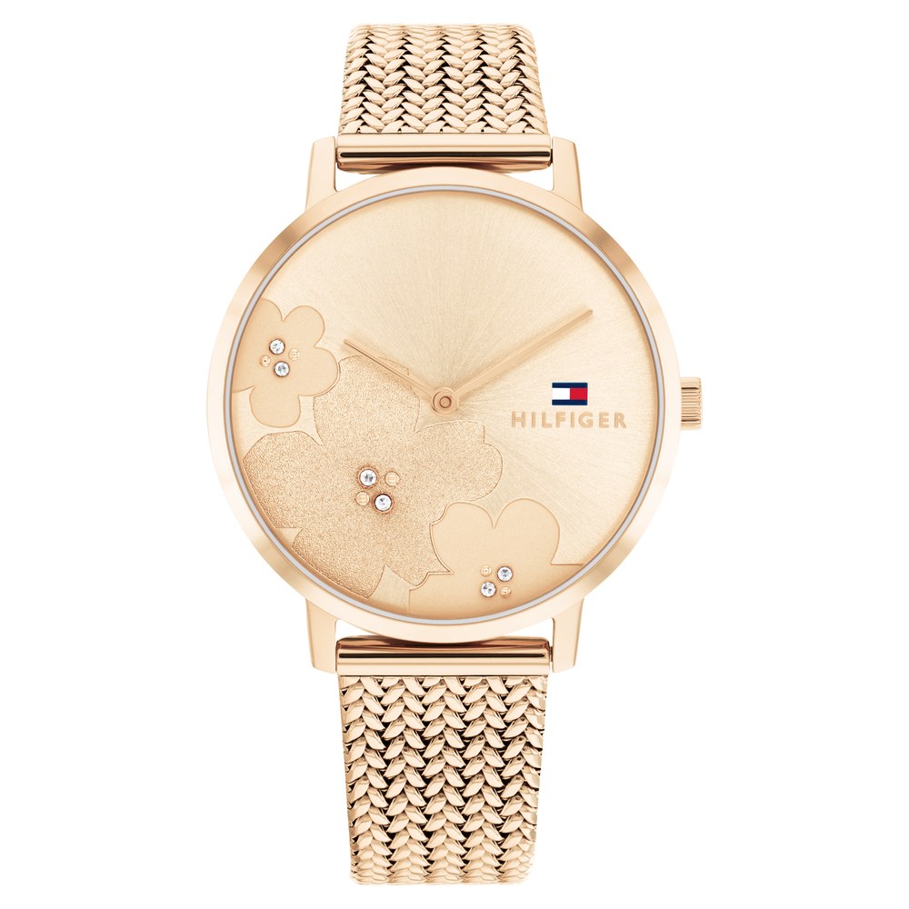 Hilfiger watch online gold