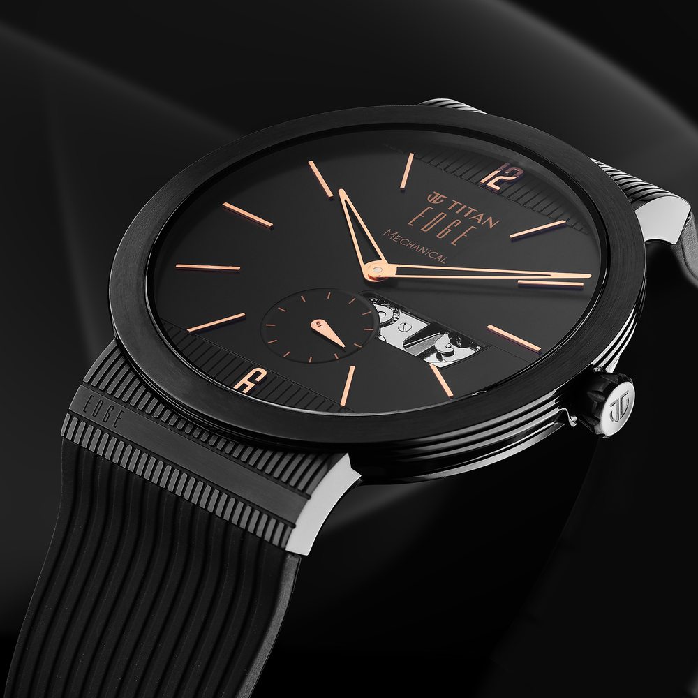 Titan 'Edge Mechanical' The Slimmest Mechanical Watch By An Indian  Watchmaker | INR 1,95,000 | 2021 - YouTube