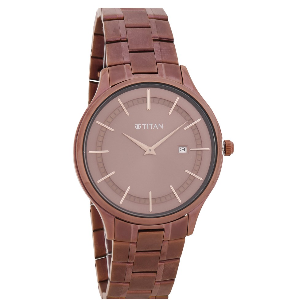 Miss Perfect Kacho Brown Copper Roman Dial Men Pu Watch Analog Watch - For  Men - Buy Miss Perfect Kacho Brown Copper Roman Dial Men Pu Watch Analog  Watch - For Men