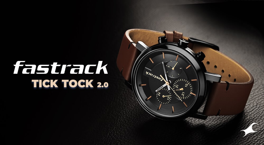 Fastrack 3287NM01 Tick Tock 1.0 Analog Watch - For Men - Buy Fastrack  3287NM01 Tick Tock 1.0 Analog Watch - For Men 3287NM01 Online at Best  Prices in India