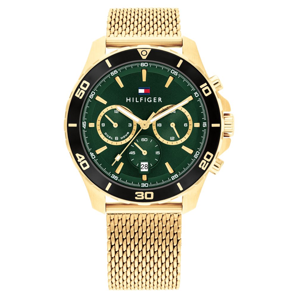 Buy Online Tommy Hilfiger Quartz Multifunction Green Stainless 