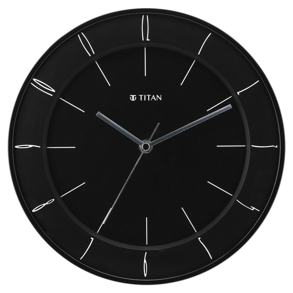 Buy Titan Contemporary Wall Clock with Silent Sweep Technology - 30 cm x 30  cm (Medium)(Plastic) Online at desertcartINDIA