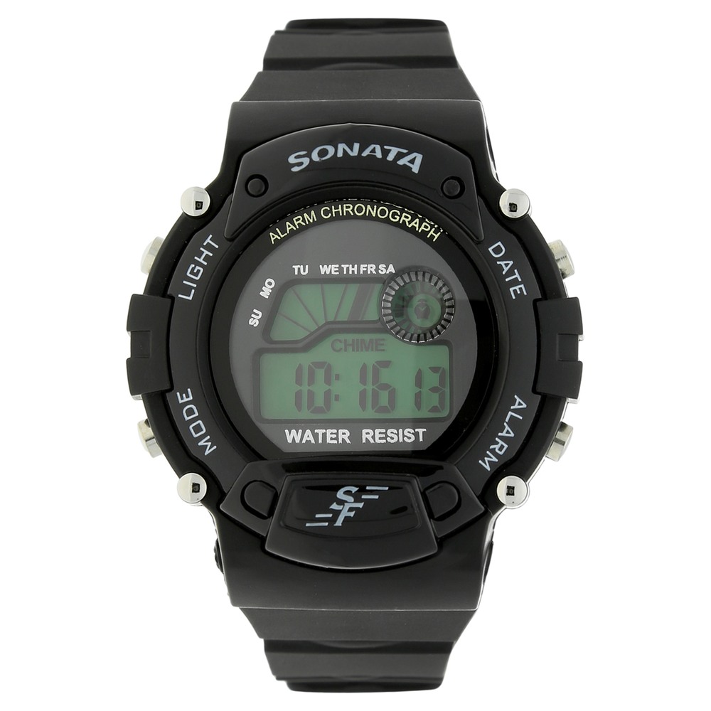 Buy Online SF Digital Dial Plastic Strap Watch for Men