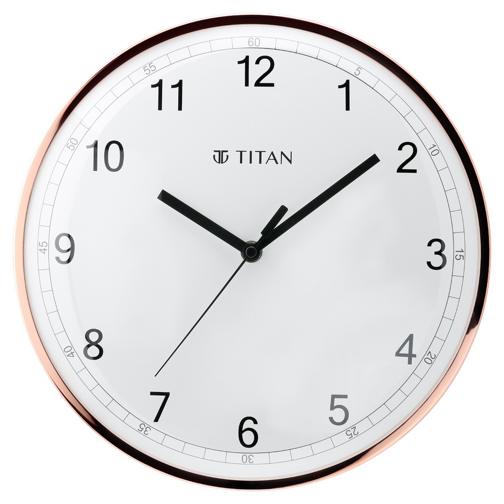 Titan Classic LED Backlit Clock with Silent Sweep W0075PS01 – Evimra