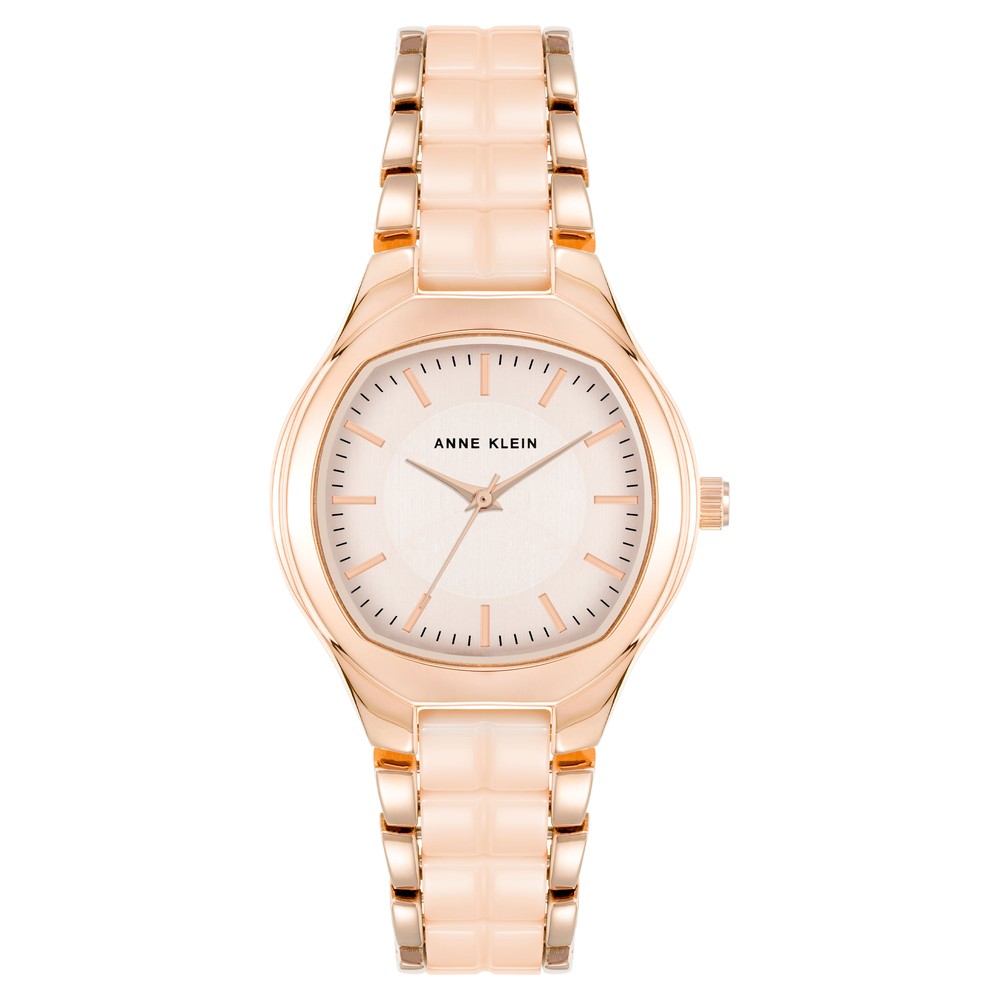 Anne Klein Analog Pink Dial Women's Watch-AK1418RGLPJ : : Fashion