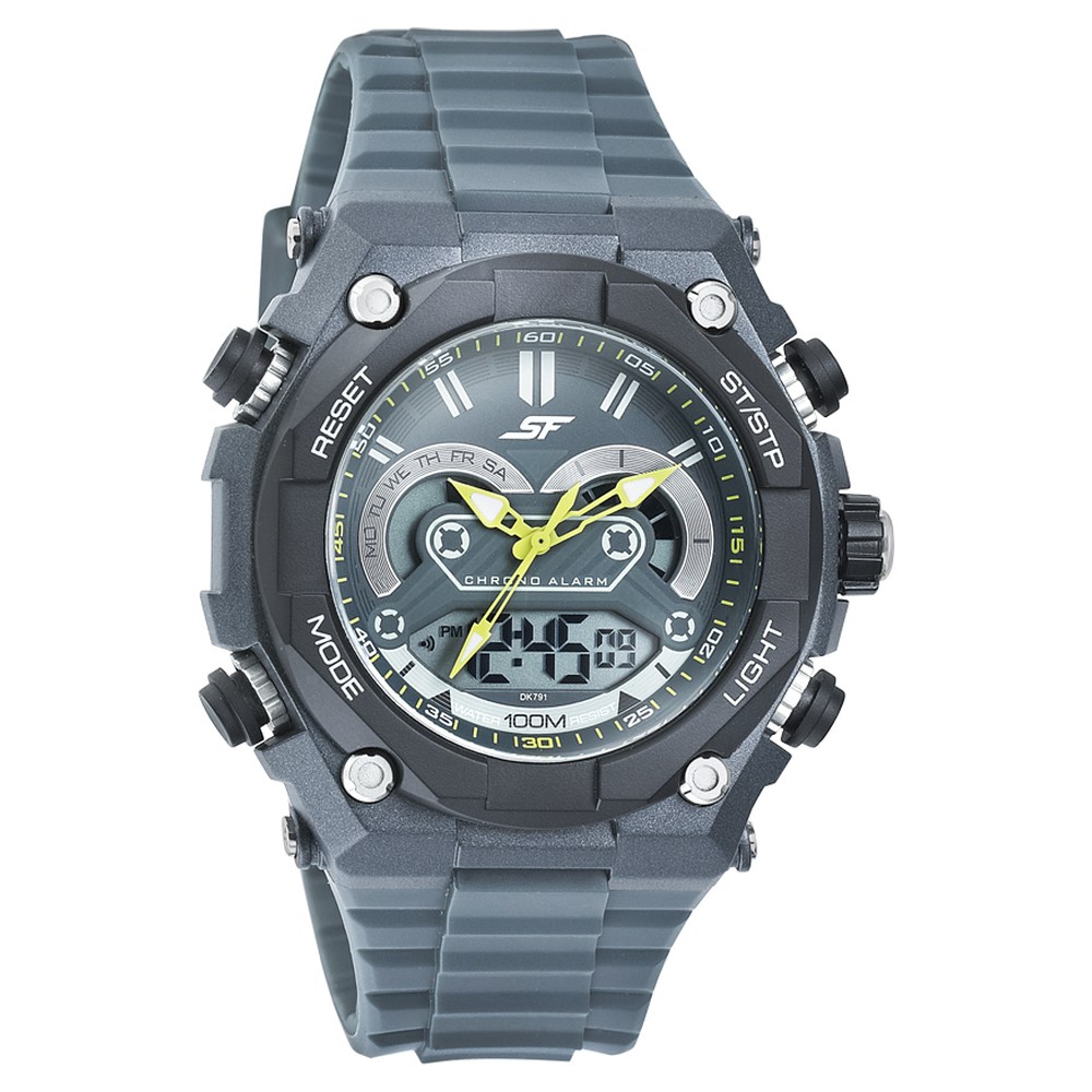 Buy Online SF Super Fibre Digital Dial Plastic Strap Watch for Men -  np77076pp02 | Titan