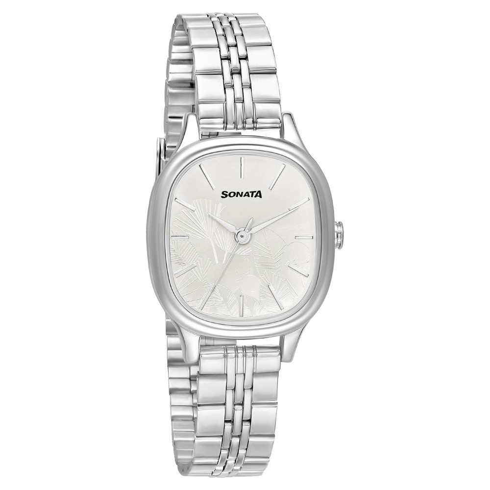 Buy Sonata Women White Dial Analog Watch - 87050Sm01 Online