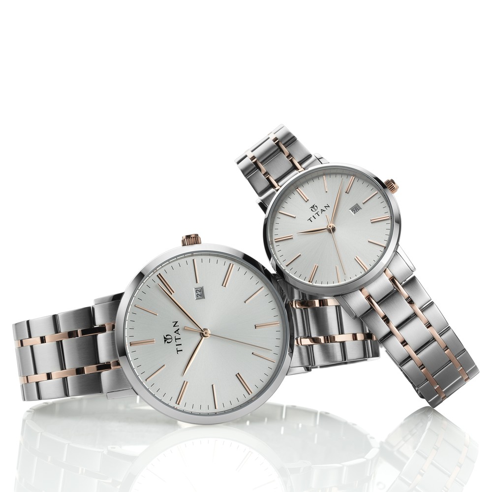 Outstanding Titan Bandhan Analog Couple Watch to Agra, India