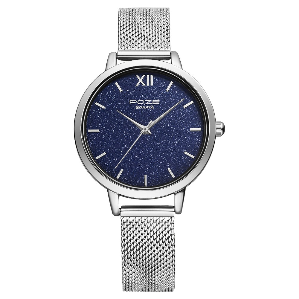 Sonata Women Blue Analogue Watch NK8100SM04 Price in India, Full  Specifications & Offers | DTashion.com