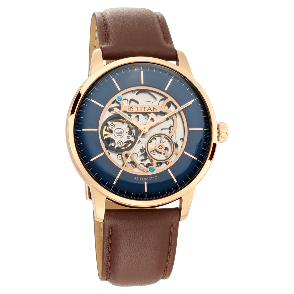 Buy Online Titan Men Round Silver Watches | 90102sl03 | at Best Price |  Helios Store