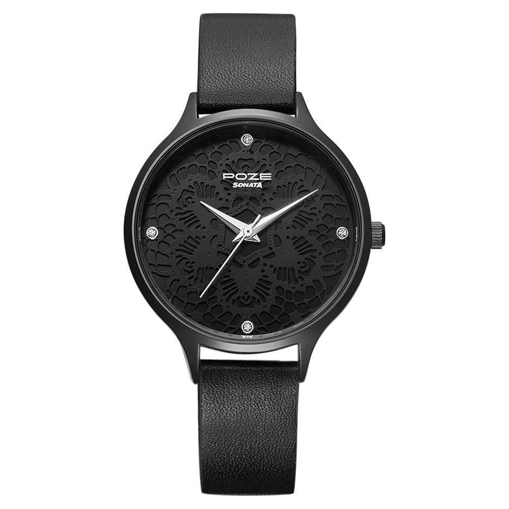 Sonata Black Dial Analog watch For Men-NR7058NM01 : Amazon.in: Fashion